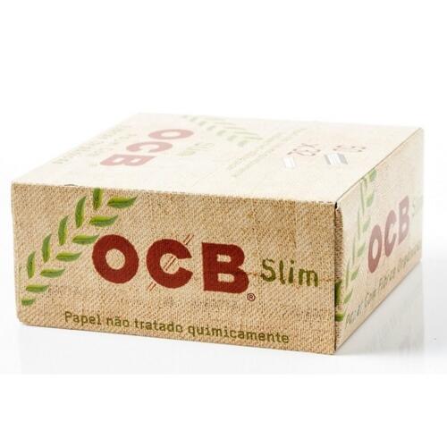 Seda OCB Organic Slim - Display com 50 unidades de 32 folhas (cada)