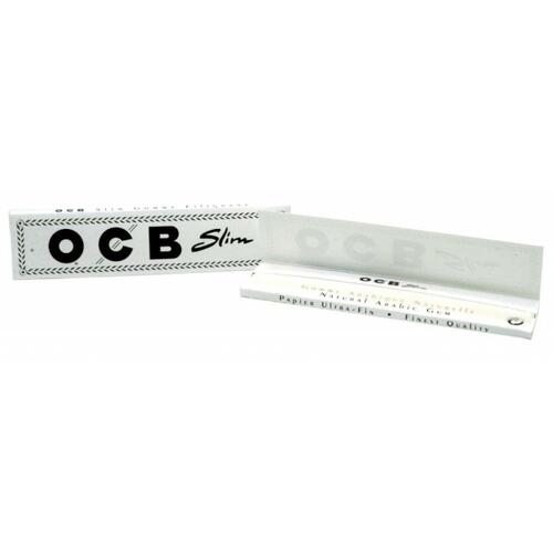 Seda OCB WHITE Slim - Display com 25 unidades de 32 folhas (cada)