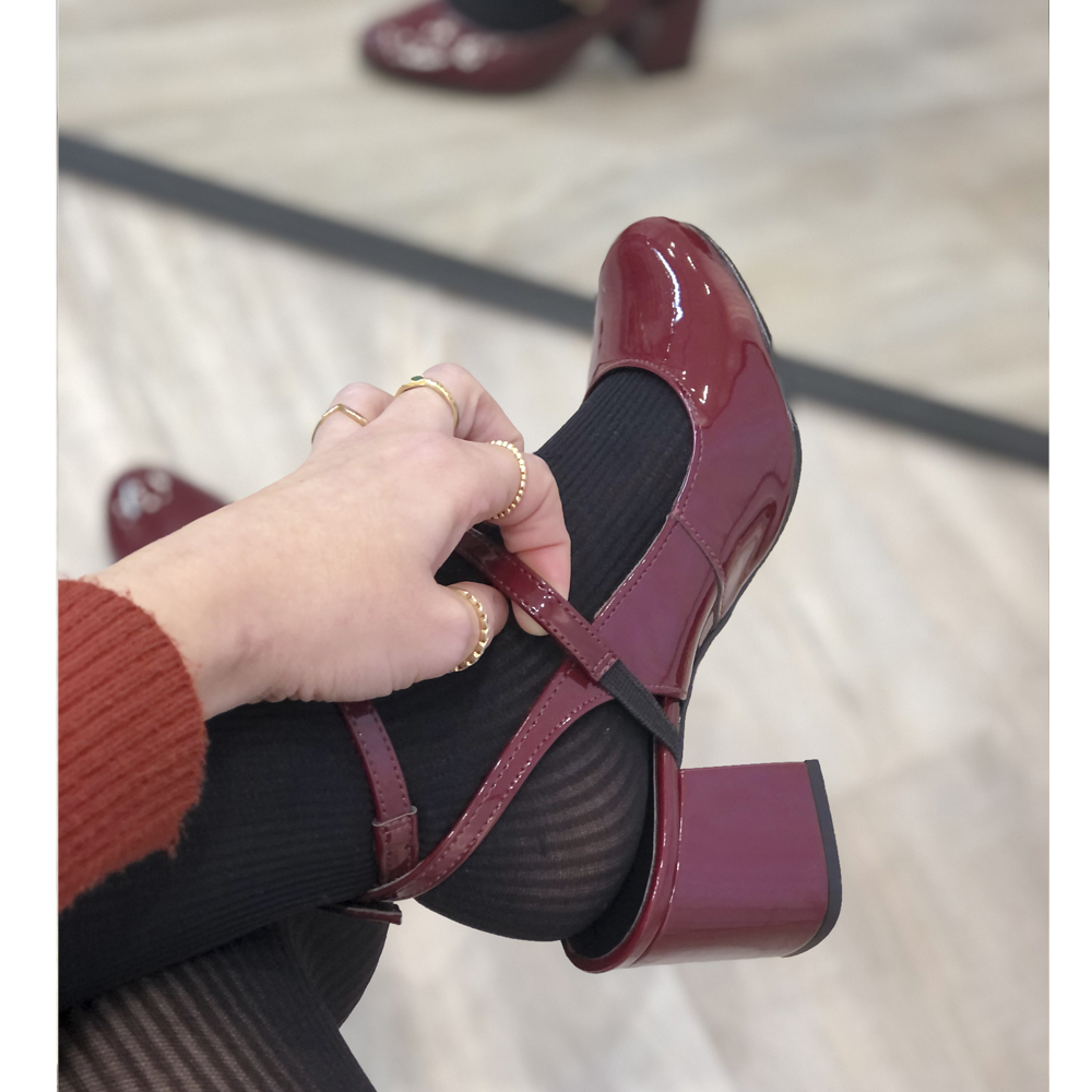 Sapato Boneca Feminino Vermelho Sapato Boneca Sapato Vermelho