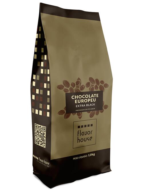 Comprar Chocolate Europeu Extra Black 1,01 kg - Flavor House Store