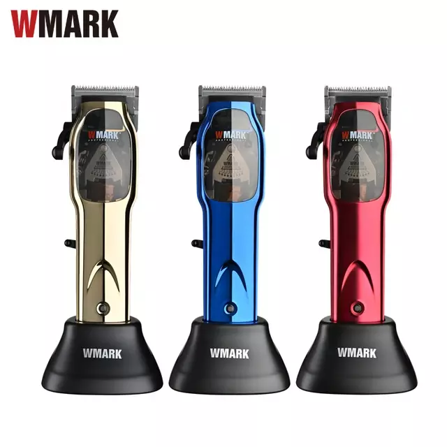 WMARK VS2 電動シェーバー 9000RPM Comprar Máquina de Corte Wmark NG 9002 Bivolt - Motor Digital 9000