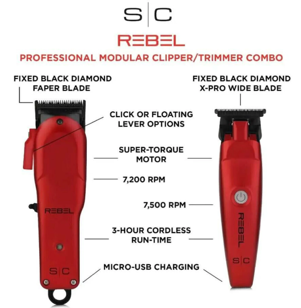 Comprar Combo StyleCraft Rebel Corte e Acabamento Cordless Bivolt