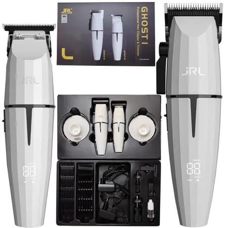 JRL GHOST2 バリカン・トリマー・シェーバーセット　onyx Combo Jrl Onyx White GHOST 2 Corte + Acabamento + Shaver - Sr