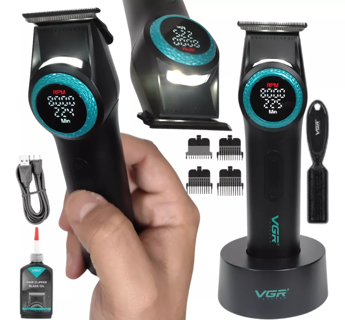 Comprar Máquina De Acabamento Profissional Vgr V-977 - Bivolt - a