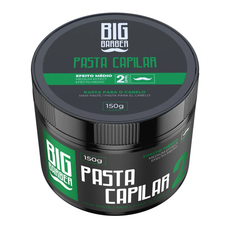 Comprar Pasta Capilar Big Barber 150g Level 2 Efeito Médio