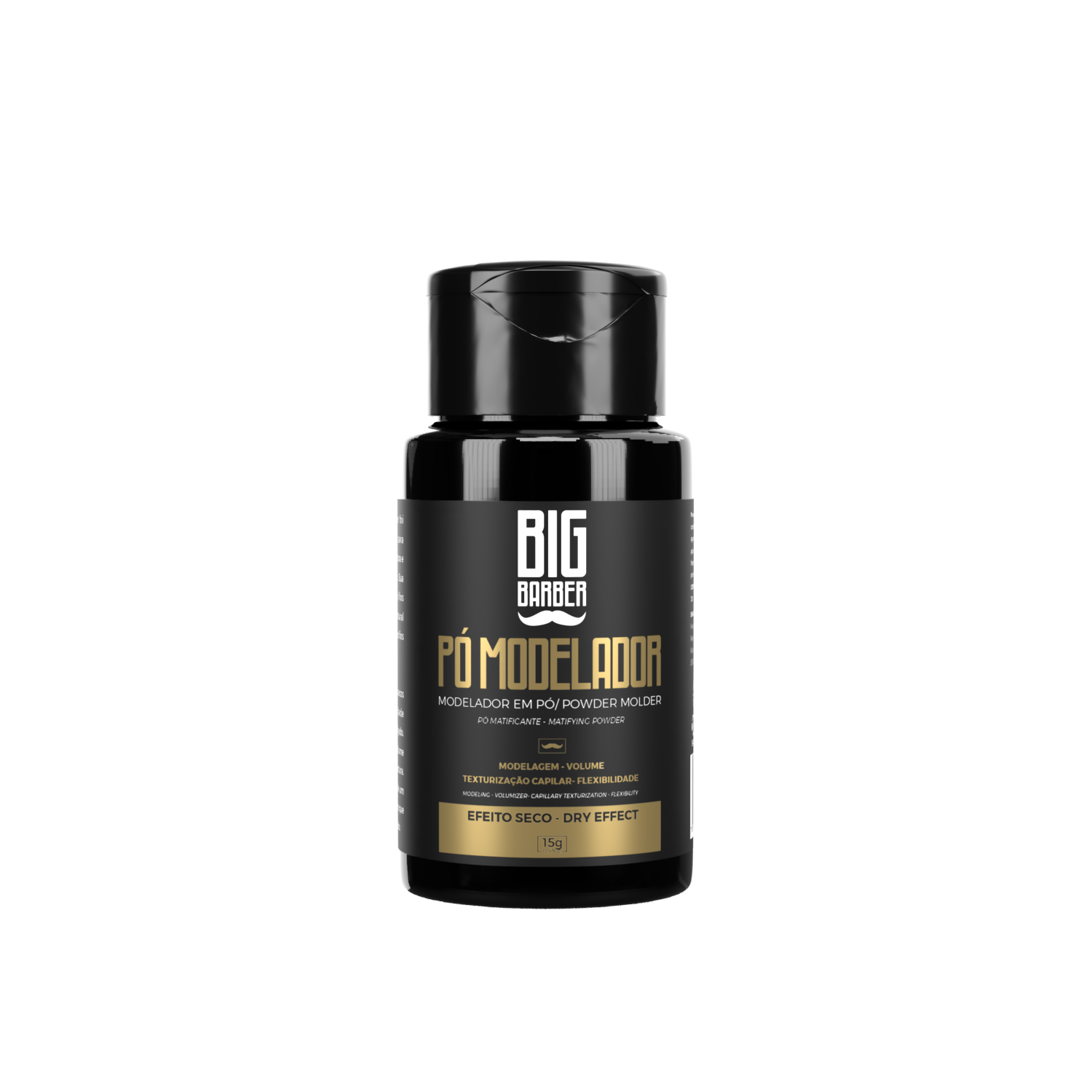 Comprar Pó Modelador Pomada Em Pó Big Barber 15g Profissional - a