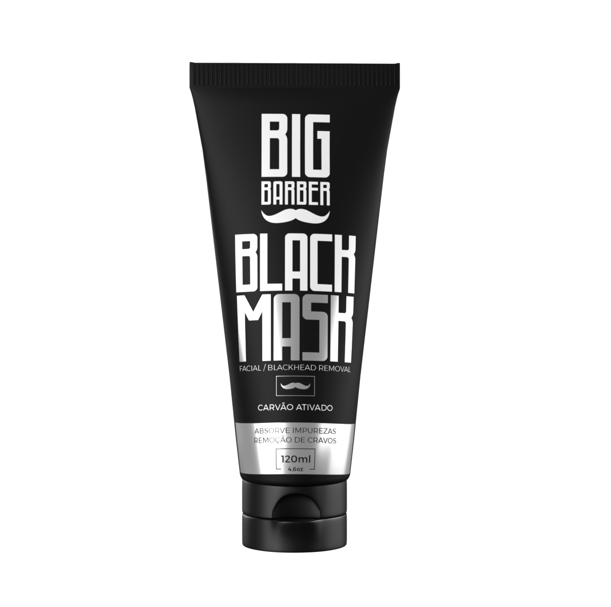 Comprar Máscara Remoção Cravos Big Barber Black Mask 120ml Profissional