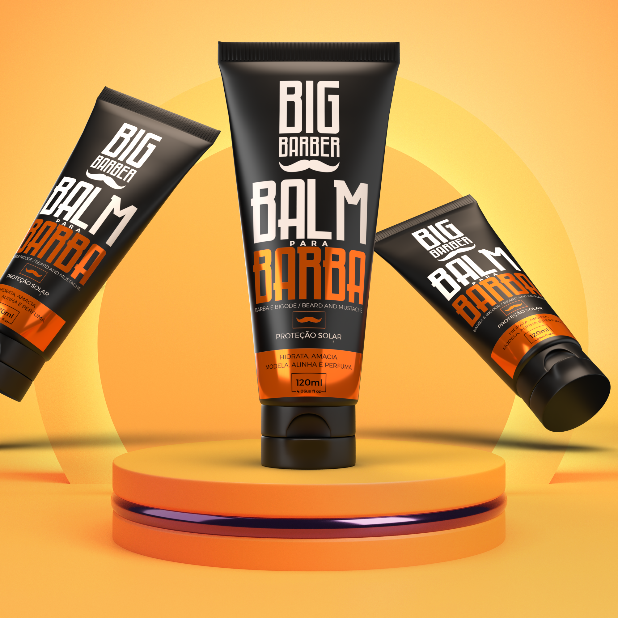 Comprar Balm Para Barba Big Barber 120ml Profissional - a partir