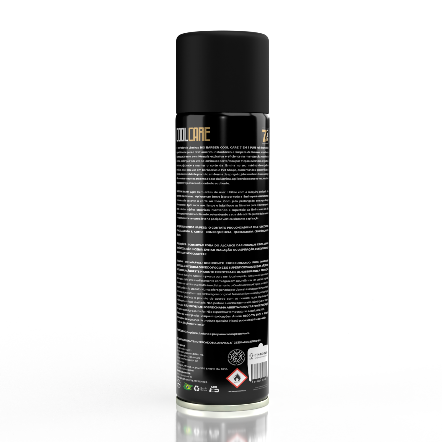 Comprar Resfriador De Lâminas Big Barber Cool Care 7 em 1 Plus