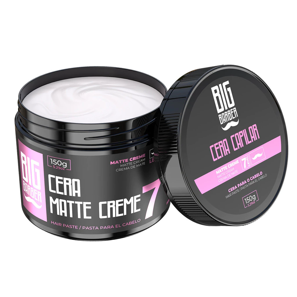 Comprar Pasta Capilar Matte Creme Big Barber 150g Level 7 Efeito