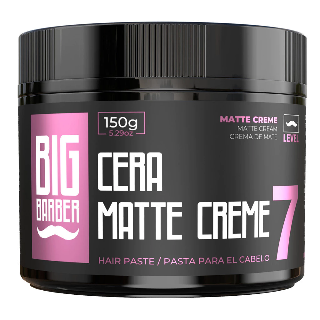 Comprar Pasta Capilar Matte Creme Big Barber 150g Level 7 Efeito