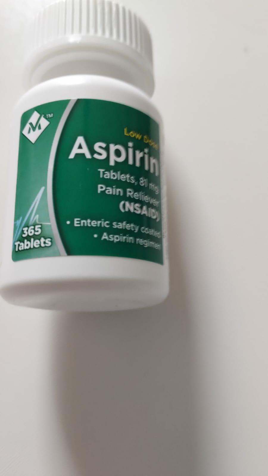Comprar Aspirina Baixa Dose Revestida 81 mg - Member's Mark - 365 ...