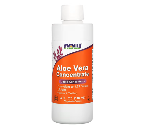 Aloe Vera Concentrado - Now Foods - 118 ml