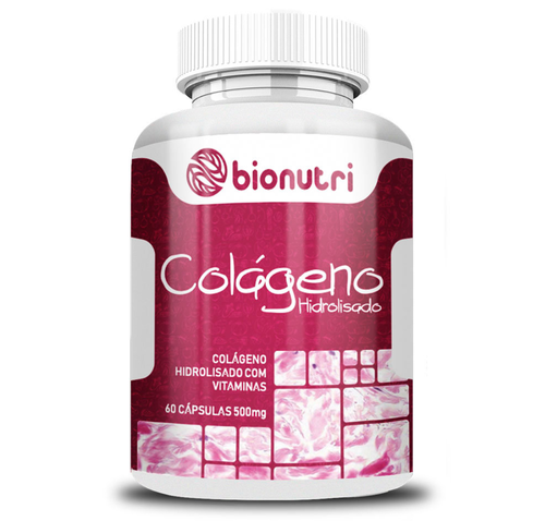 Colgeno Hidrolisado Com Vitaminas D3, C e E - Bionutri - 120 Cpsulas