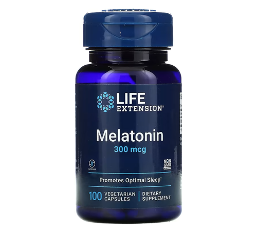 Melatonina 300 mcg -  Life Extension - 100 Tablets