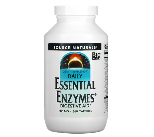Enzimas Essenciais (Essential Enzymes) - Source Naturals - 360 Cpsulas