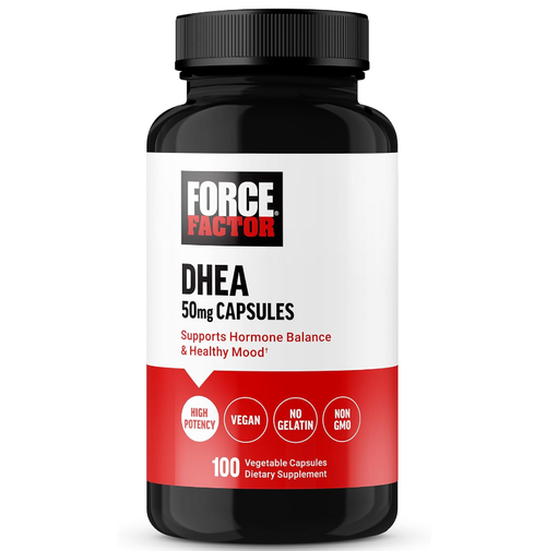 DHEA 50mg - Force Factor - 100 cpsulas