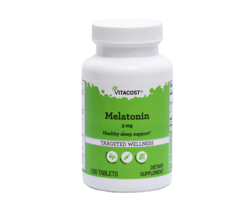 Melatonina 3 mg - Vitacost - 100 Tablets