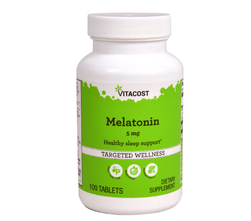 Melatonina 5 mg - Vitacost - 100 Tablets