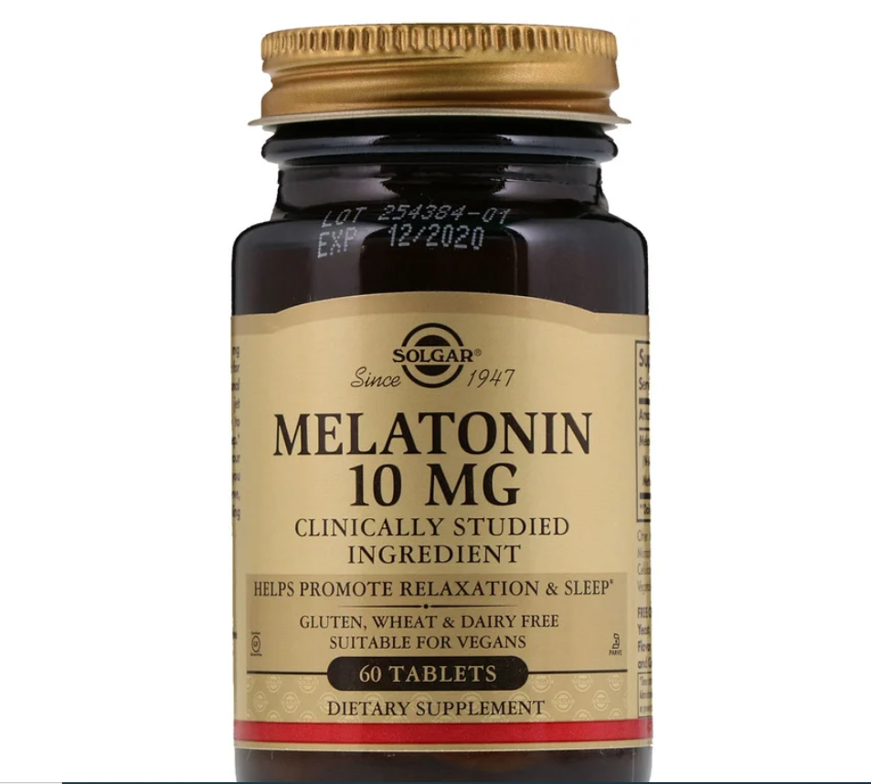Melatonina - 10 mg - Solgar - 60 Tablets