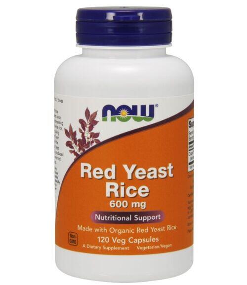 Red Yeast Rice (Arroz de Levedura Vermelho) - Now Foods - 120 Cápsulas