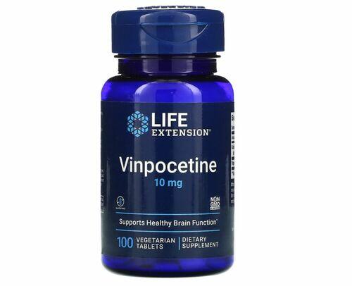 Vinpocetina 10 mg - Life Extension - 100 Tablets