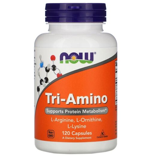 Tri-Amino - Now Foods - 120 Cpsulas