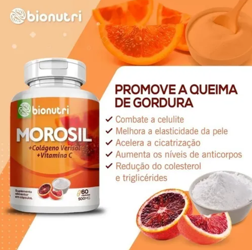 Morosil 500 mg - Bionutri - 120 Cpsulas