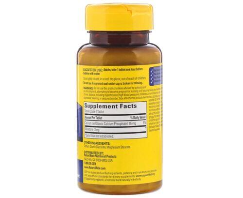 Melatonina 3 mg - Nature Made - 240 Tablets