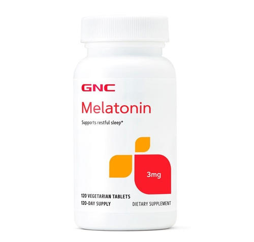 Melatonina 3 mg - GNC - 120 Tabletes