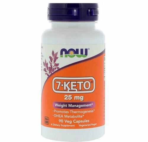 3 x 7-Keto DHEA 25 mg - Now Foods - Total 270 cpsulas