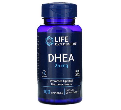 DHEA 25 mg  -  Life Extension - 100 cápsulas