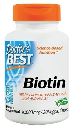 Biotina 10000 mcg  - Doctors Best - 120 Tabletes