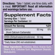 2 x DHEA 50 mg - Natrol - Total 120 Tablets