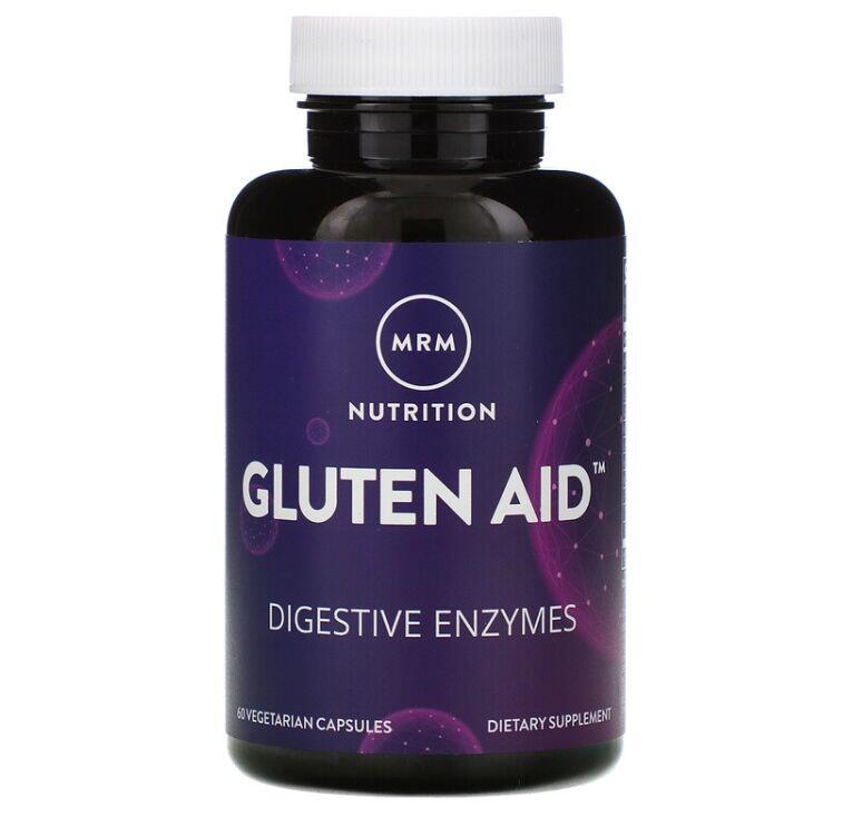 Gluten Aid (auxilia digestão de glúten) - MRM - 60 cápsulas