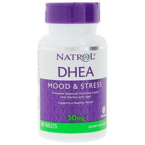 2 x DHEA 50 mg - Natrol - Total 120 comprimidos