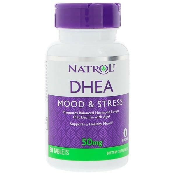 DHEA 50 mg - Natrol - 60 comprimidos
