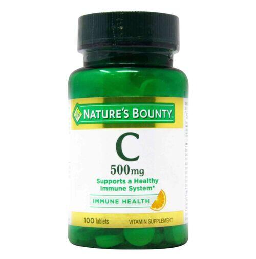 2x Vitamina C 500 mg - Natures Bounty - Total 200 tablets