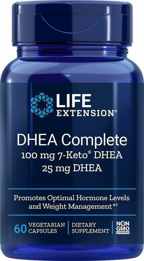 2x DHEA Complete Life Extension - Total 120 Cpsulas