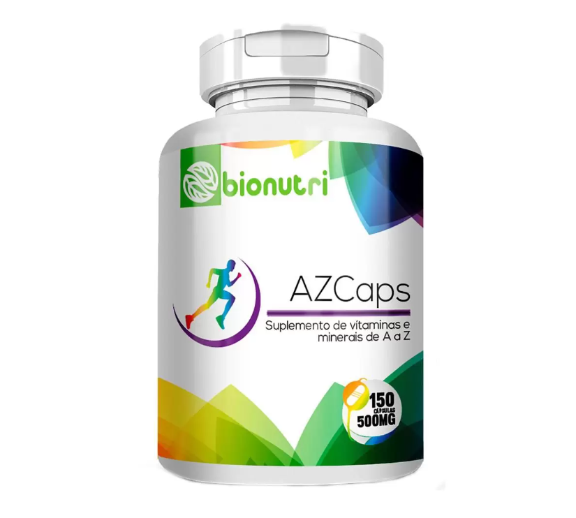 AZCaps - Multivitamínico - Bionutri - 120 Cápsulas