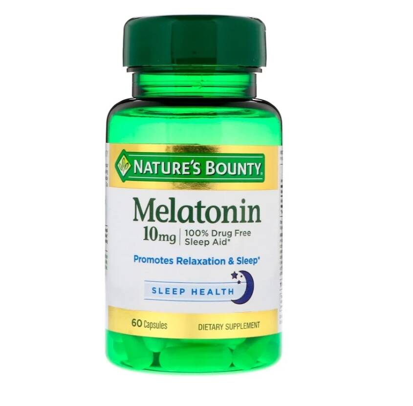 Melatonina - 10 mg - Nature´s Bounty - 60 Cápsulas