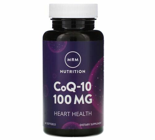 Coenzima Q10 (CoQ10) 100 mg  - MRM - 120 softgels - Frete Grátis