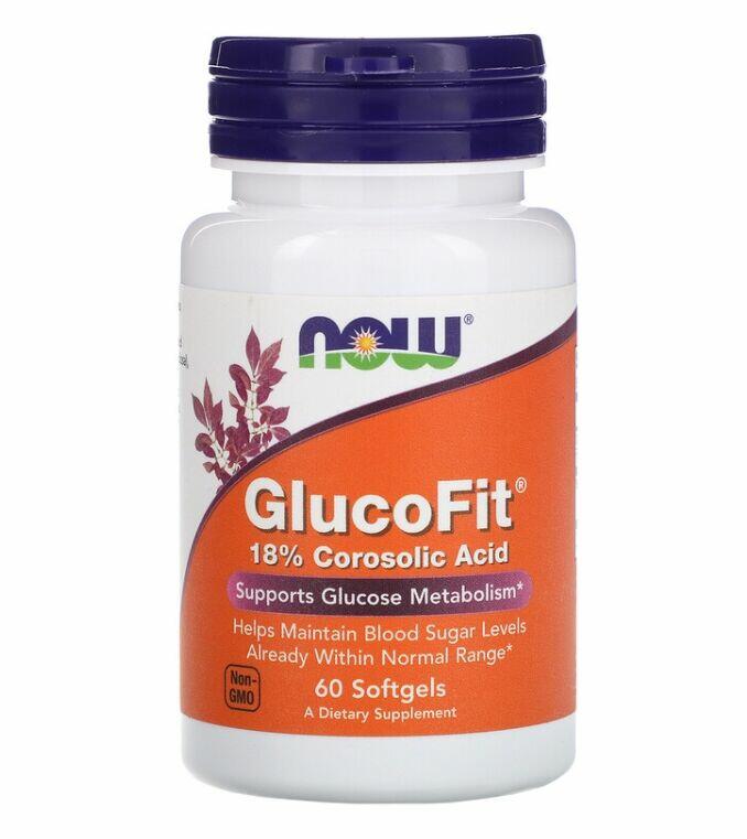 Glucofit - Now Foods - 60 Softgels