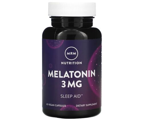2 x Melatonina 3 mg - MRM - total 120 Cpsulas (hormnio do sono)