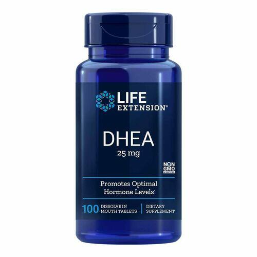3 x DHEA - 25 mg -  Life Extension - Total 300 comprimidos