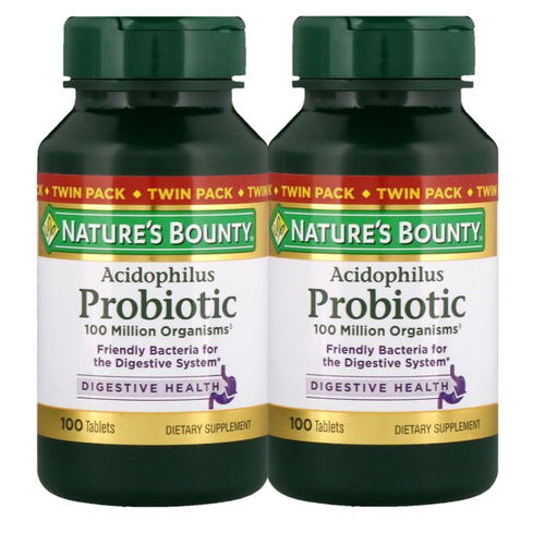 Probitico Acidophilus  - Natures Bounty - 200 Tablets