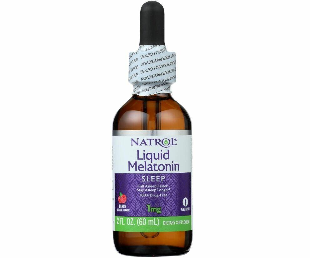 2 x Melatonina liquida - Natrol - Total 120 ml