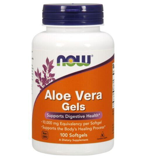 Aloe Vera Gels - Now Foods - 100 Softgels