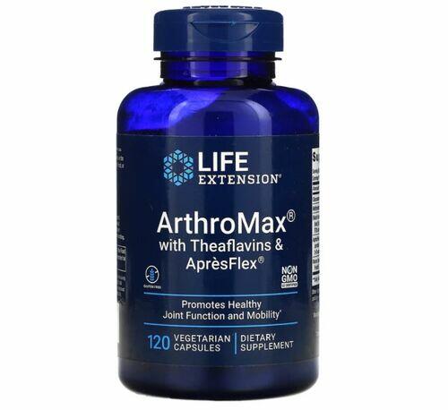 Arthromax Advanced com Theaflavins and ApresFlex - Life Extension - 120 Cpsulas
