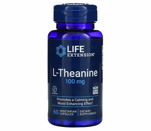 L-Teanina (L-theanine) 100 mg - Life Extension - 60 Cpsulas